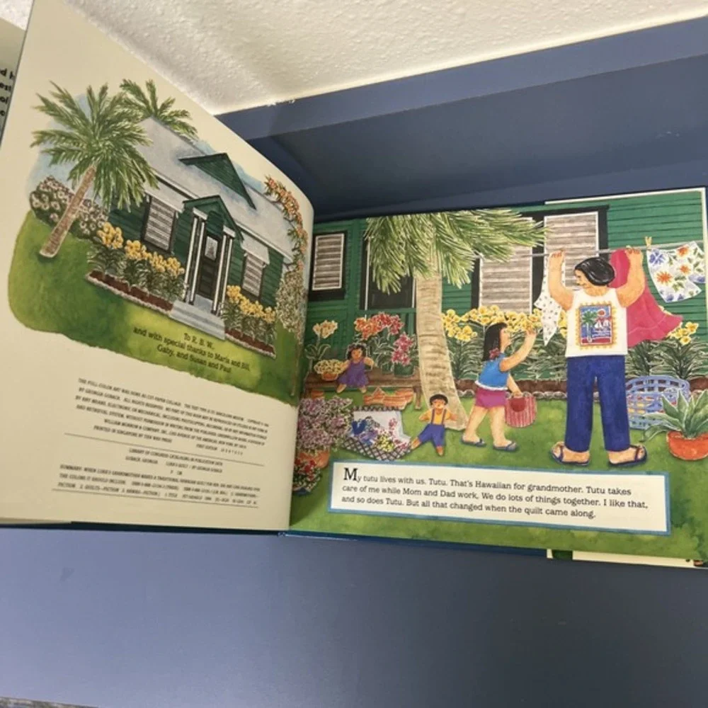 Luka's Quilt - Hardcover By Guback, Georgia Brand New W/ Dust Jacket 1994 Vintag